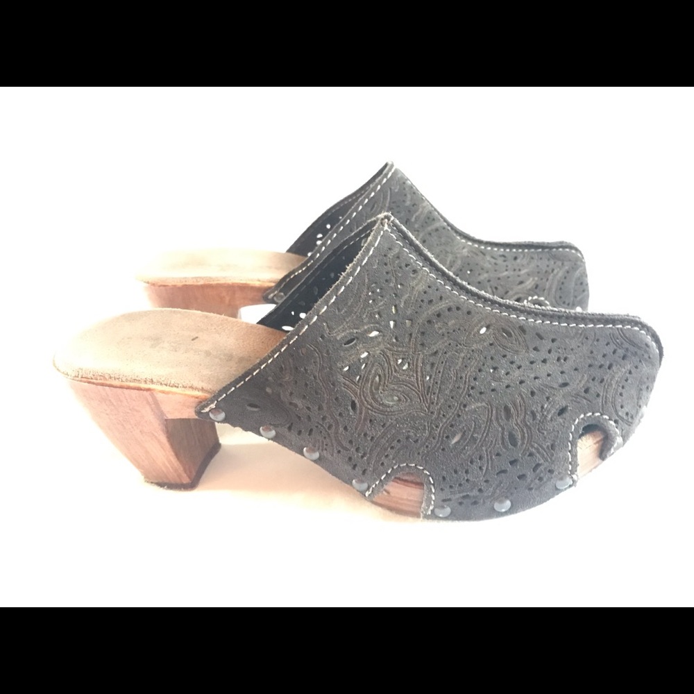 TAMARIS Suede Clog